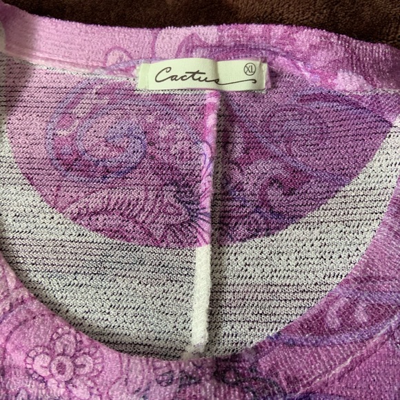 Paisley Purple top - Picture 3 of 7